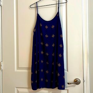 Lightweight slip dress (beach-to-street)